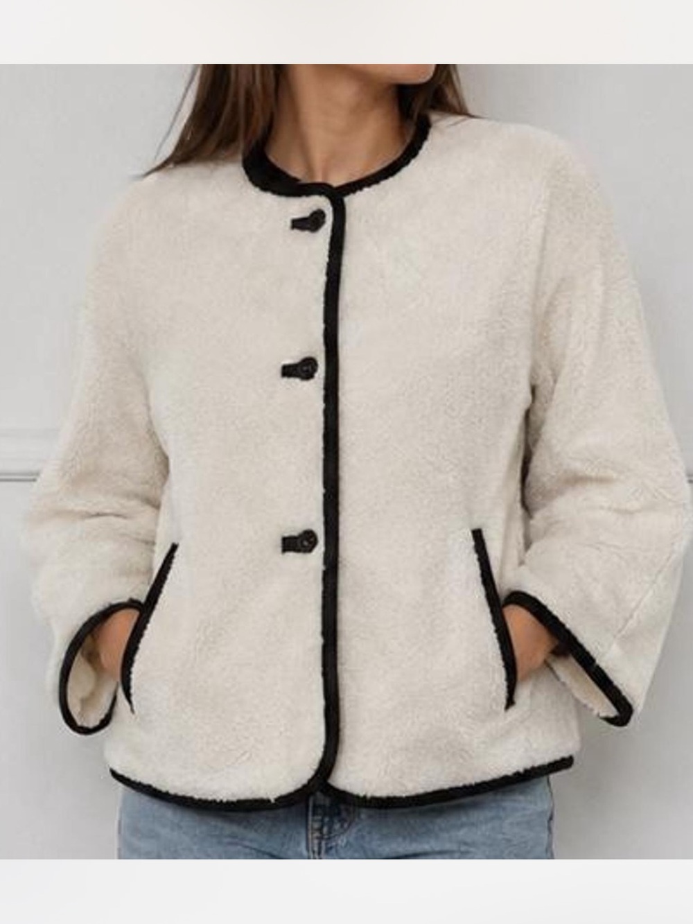 Universal Thread Faux Shearling Coat size L